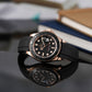 Rolex Yacht master Silicon band Rose gold black Virat kholi watch