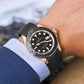 Rolex Yacht master Silicon band Rose gold black Virat kholi watch
