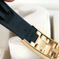 Rolex Yacht master Silicon band gold black Virat kholi watch