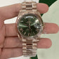 Rolex Day date Rosegold Gold Metal Watch VIRAT KOHLI EDITION