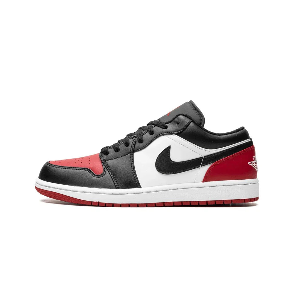 NIKE AIR JORDAN 1 LOW BRED TOE