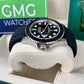 Rolex Yacht master Silicon band Silver black Virat kholi watch