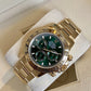 Rolex Daytona Gold Green MS Dhoni Metal Watch