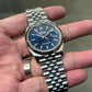 Rolex Datejust Silver Blue Dial Metal Watch Virat Kohli