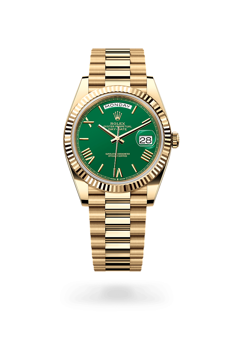 Rolex Day-Date Gold Green Dial – MS Dhoni Edition