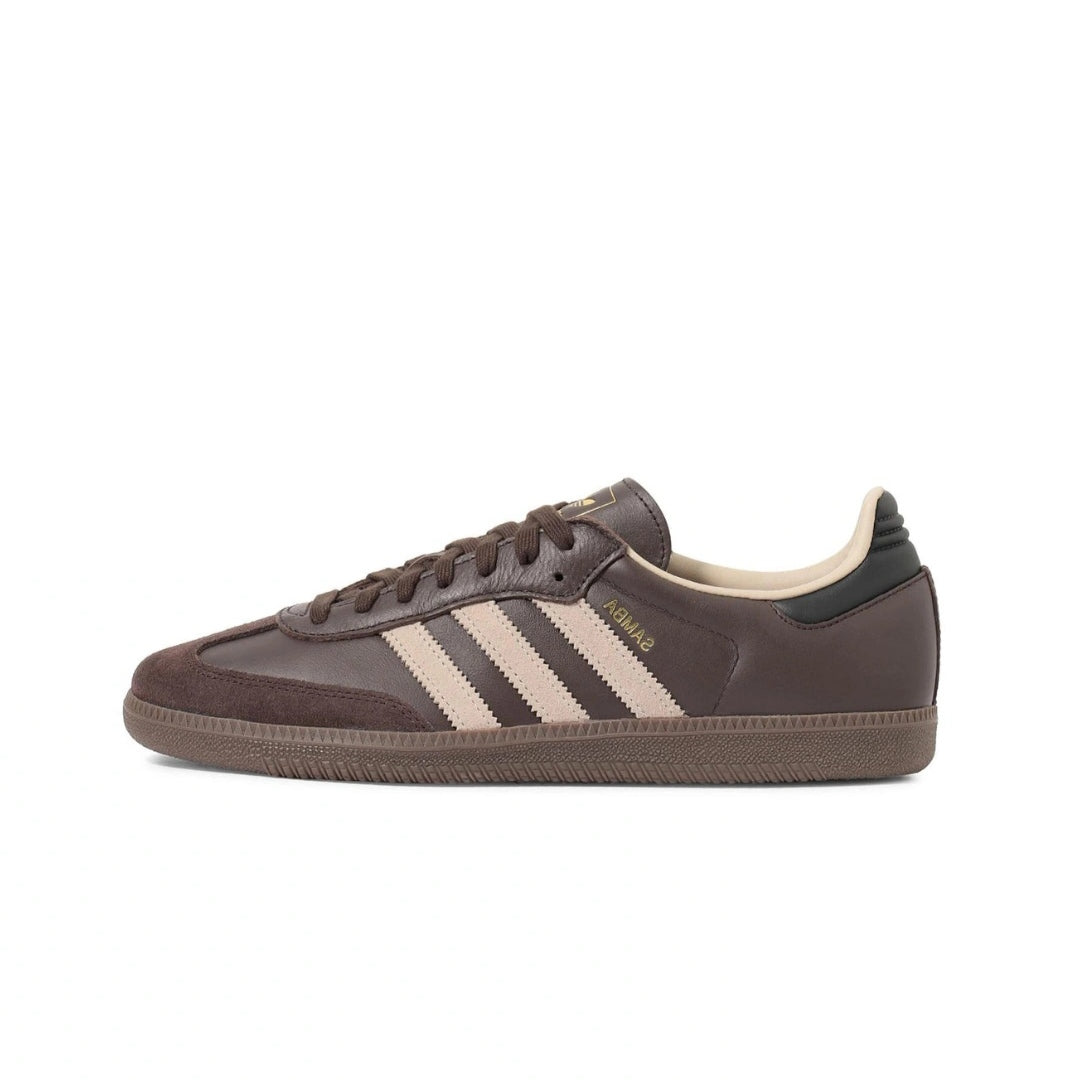 Adidas Samba Og Dark Brown Beige Gum