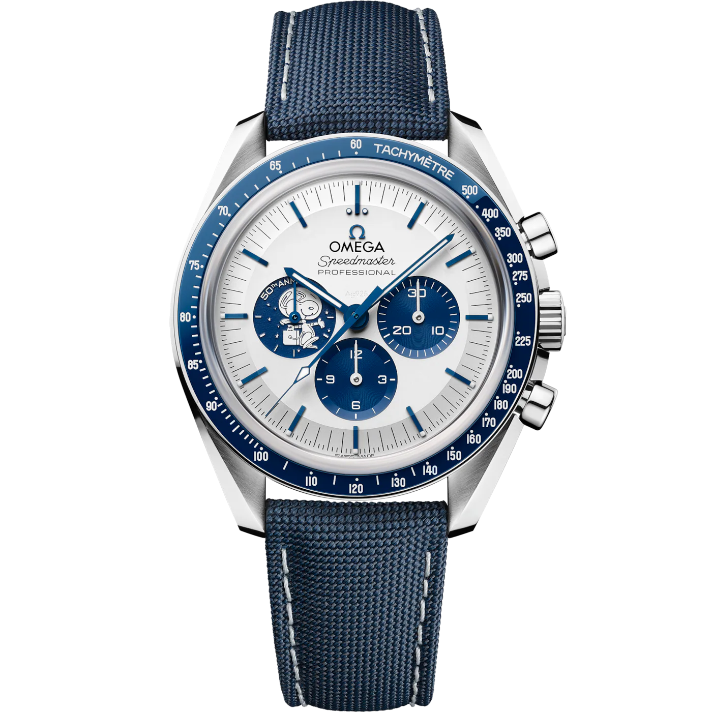 Omega Speedmaster Silver Snoopy Award