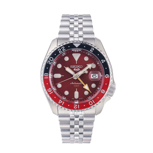 Seiko 5 Sports Automatic GMT "Passion Red"
