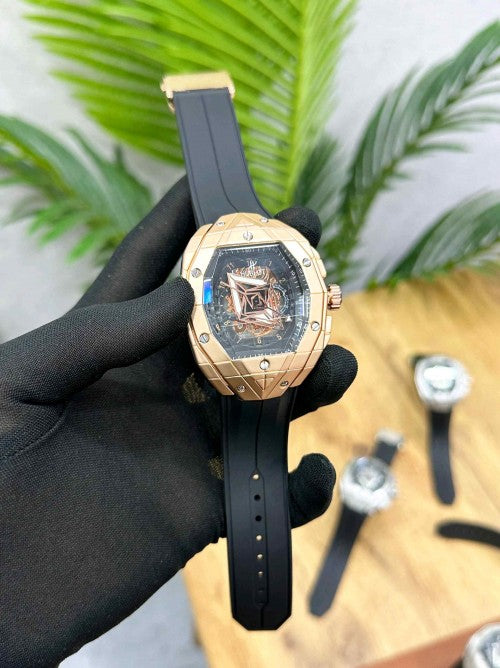 Hublot Spider Black Gold