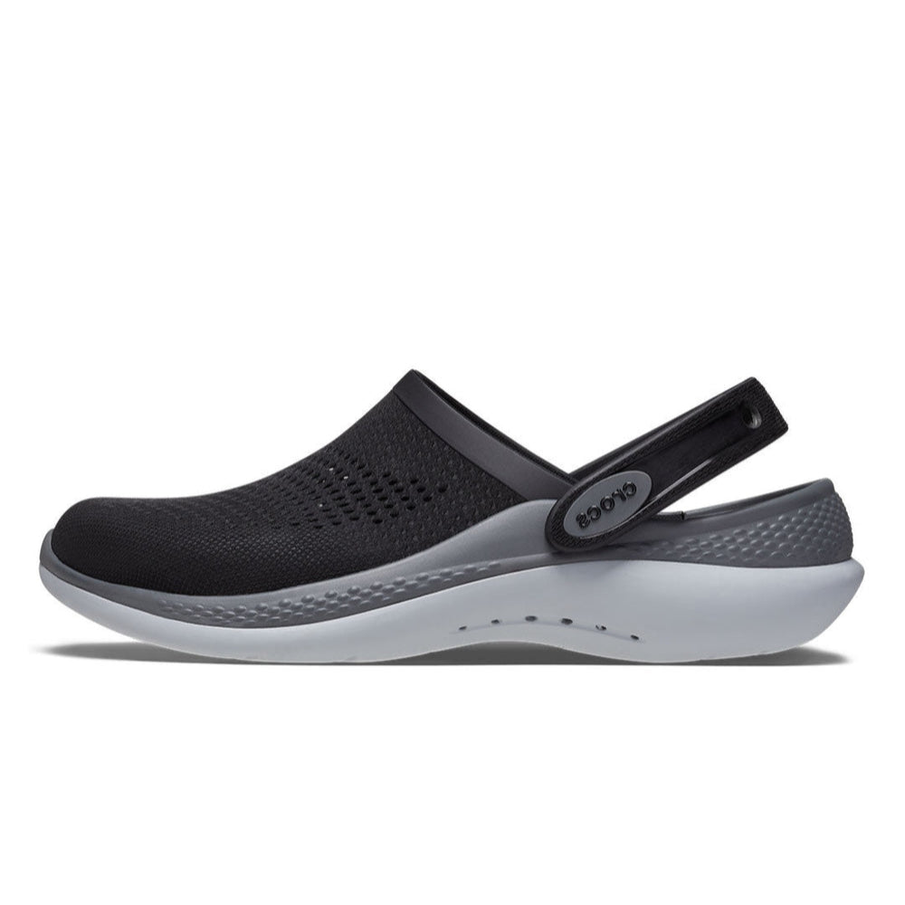 Crocs Black Men Literide 360 Marbled Clog
