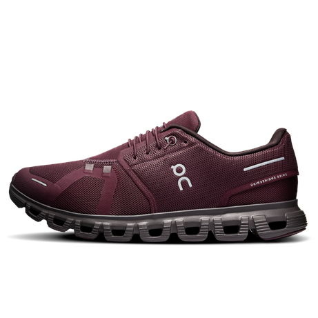 ON Running Men's Cloud 6 Mulberry | Pebble