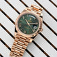 Rolex Day date Rosegold Gold Metal Watch VIRAT KOHLI EDITION