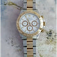 Rolex Daytona Dual Tone White Dial Metal Watch Jasprit Bumra